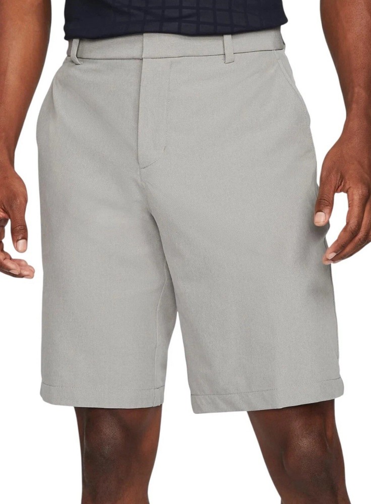 Nike Dri-Fit Golf Chino Shorts Men's Size 34 Pure Dust Gray New