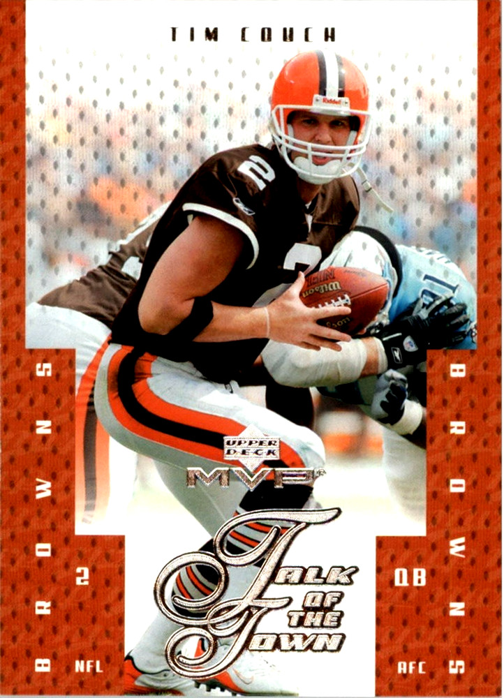 2003 Upper Deck MVP TALK OF THE TOWN #TT6 Tim Couch Cleveland Browns