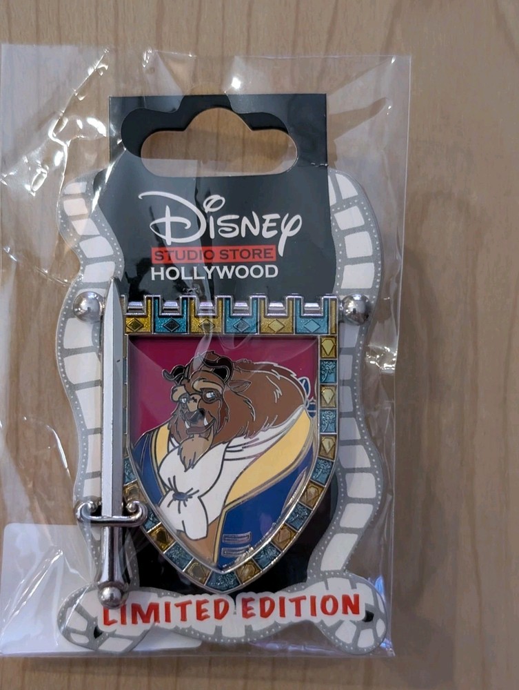 Disney DSSH Beast Prince Hero Sword Beauty and the Beast LE 400 Pin