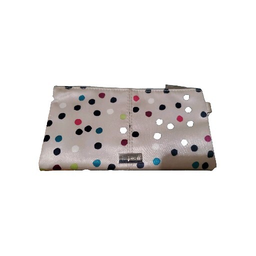 Jewell by thirty one Wallet All About the Benjamins Polka Dot Tan W Multicolor