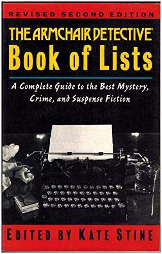 The Armchair Detective Book of Lists - Paperback, by Stine Kate - Very Good