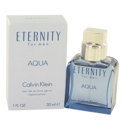 Eternity Aqua by Calvin Klein 1 oz EDT Cologne for Men New In Box