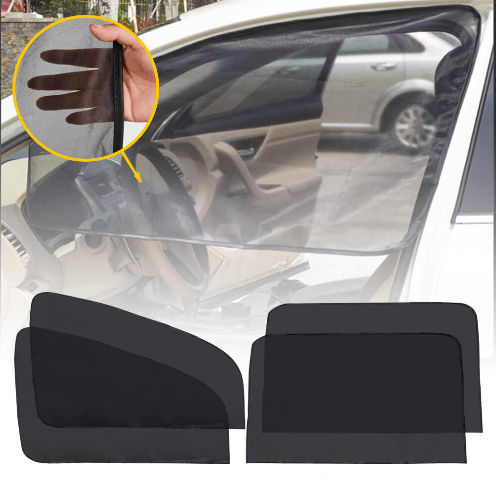 Replaceable Side Window Sun Shade Mesh Screen Windshield Visor Cover US