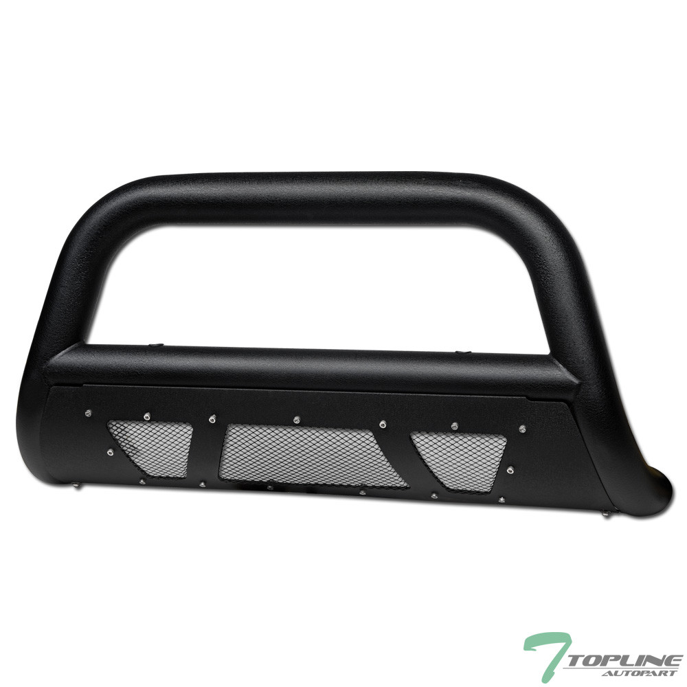 Topline For 1992-1999 Suburban/Tahoe/Yukon Studded Mesh Bull Bar Textured Black