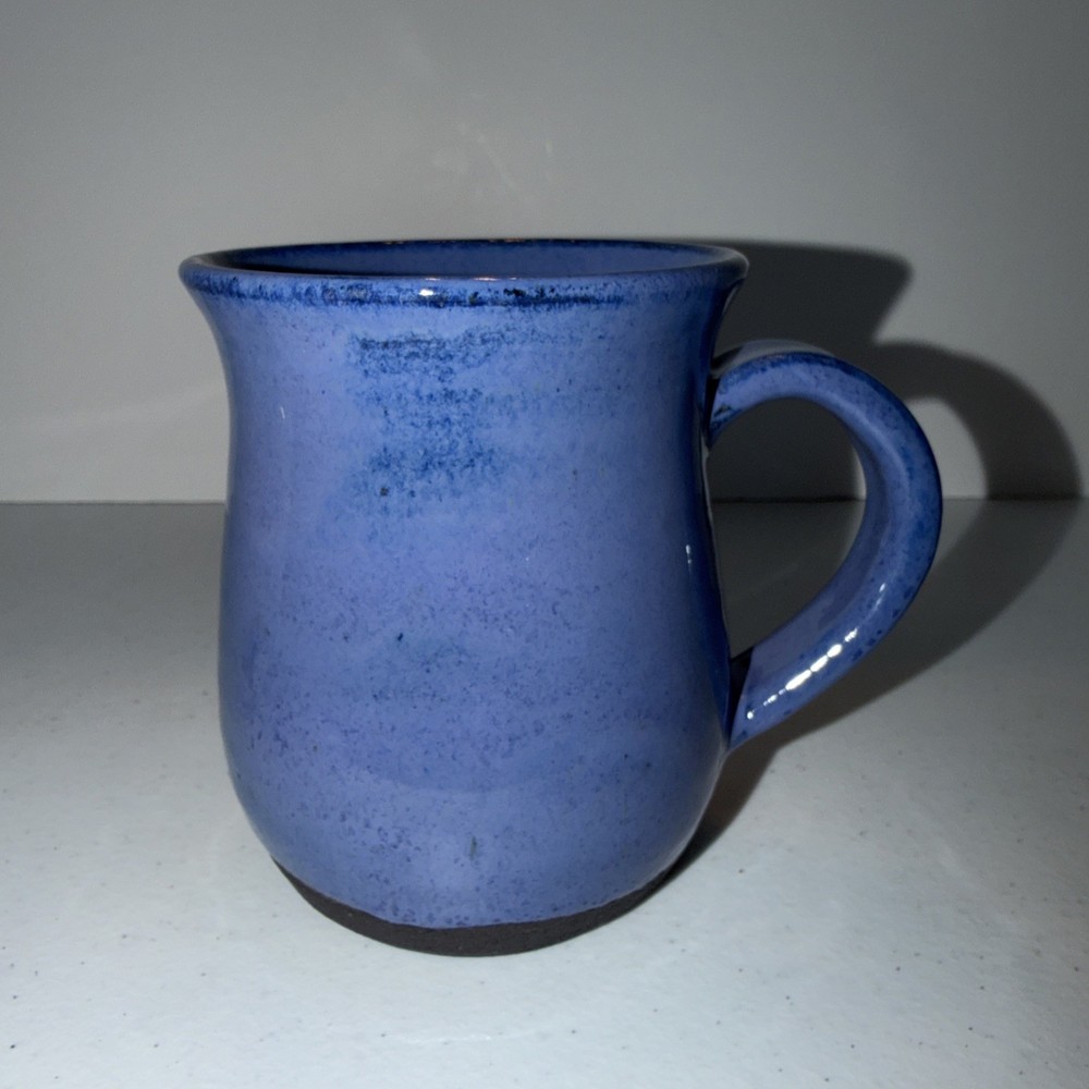 Blue Pottery Studio Mug Handmade Coffee Cup