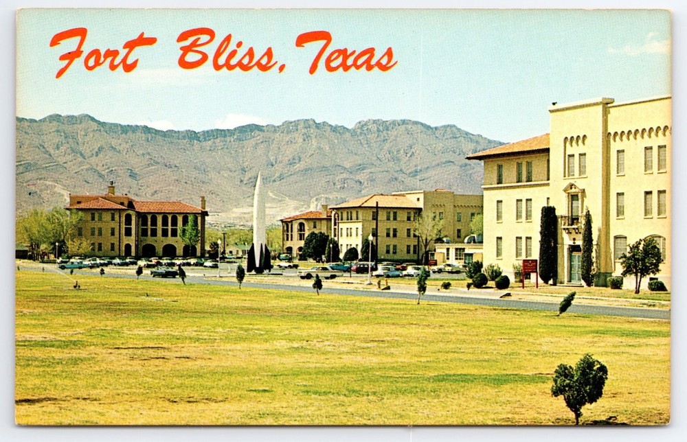 Fort Bliss Reception Station WWII Captured German V2 Rocket