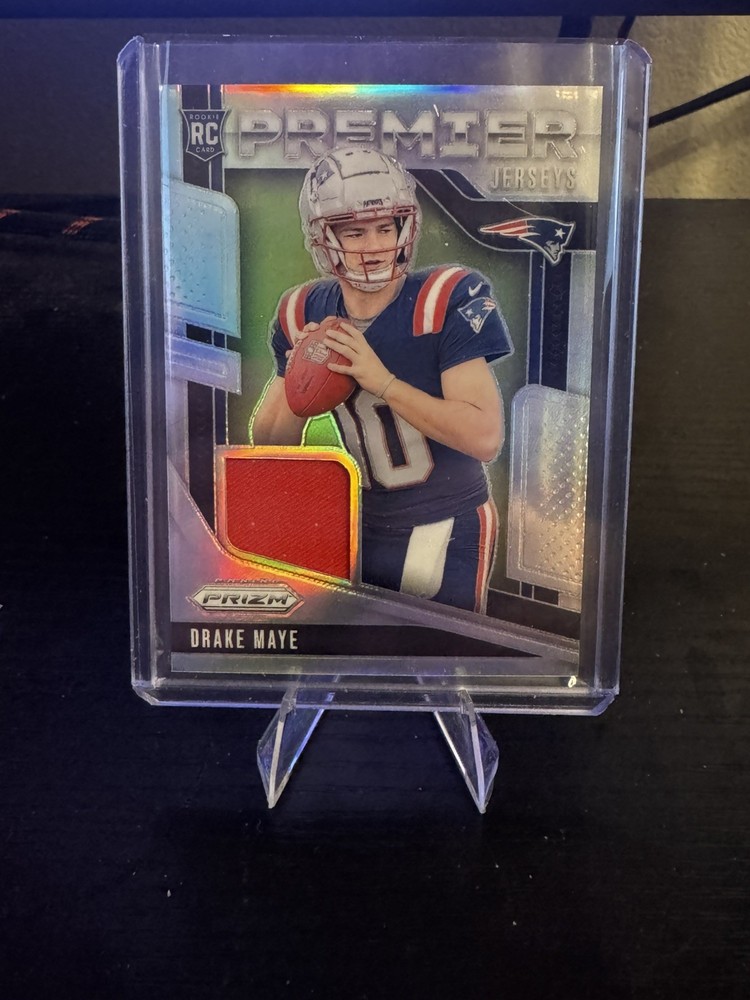 2024 Panini Prizm - Premier Jerseys Drake Maye #PJ-DME (MEM, RC)