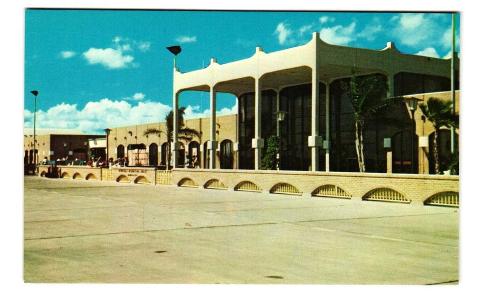 Terminal Building Brownsville International Airport Brownsville TX VTG postcard