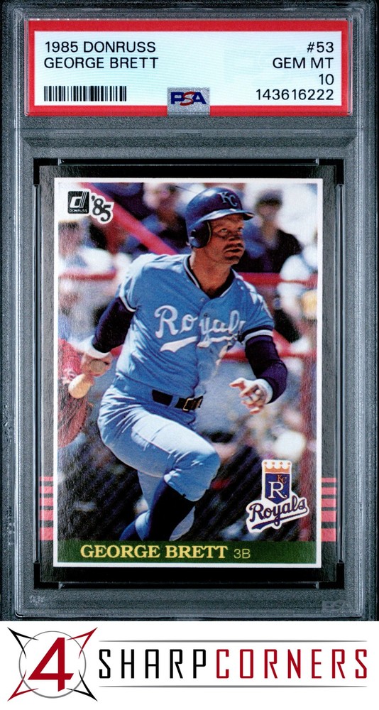 1985 Donruss #53 George Brett Royals Hof Psa 10New cards listed daily! Check back often!
