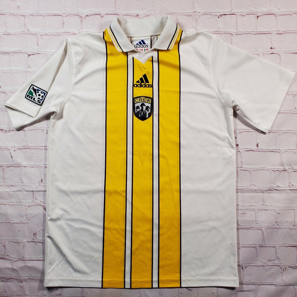 Vintage Columbus Crew Adidas Jersey Youth XL Mens Small Soccer MLS 90s