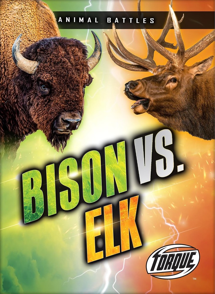 Bison vs. Elk (Animal Battles)