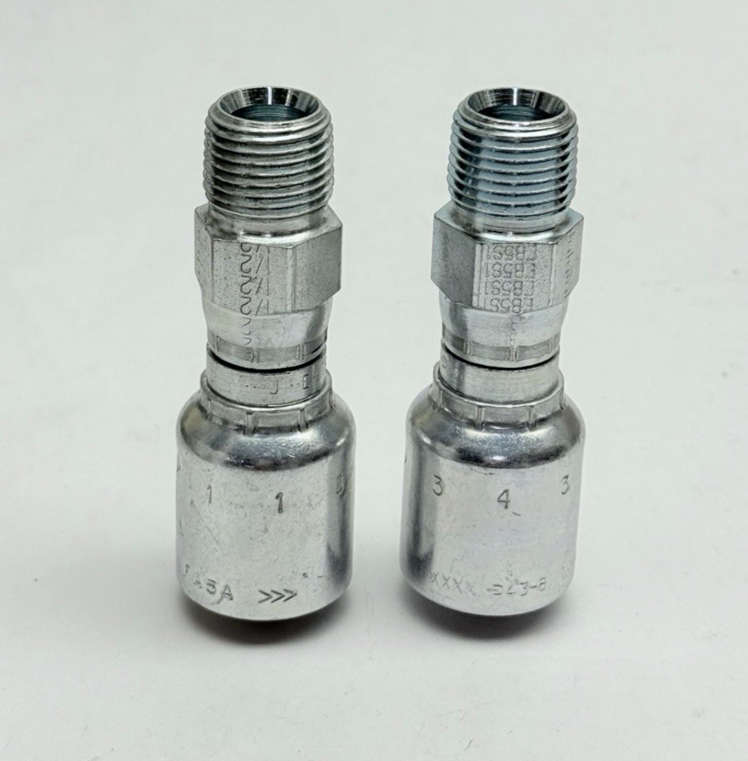 Lot Of 2, 11343-8-8  Parker, Fitting 1/2