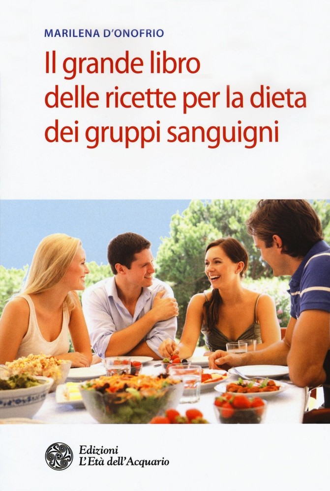 Marilena D'Onof Il grande libro delle ricette per la dieta dei grupp (Paperback)Another great item from Rarewaves USA | Free delivery!