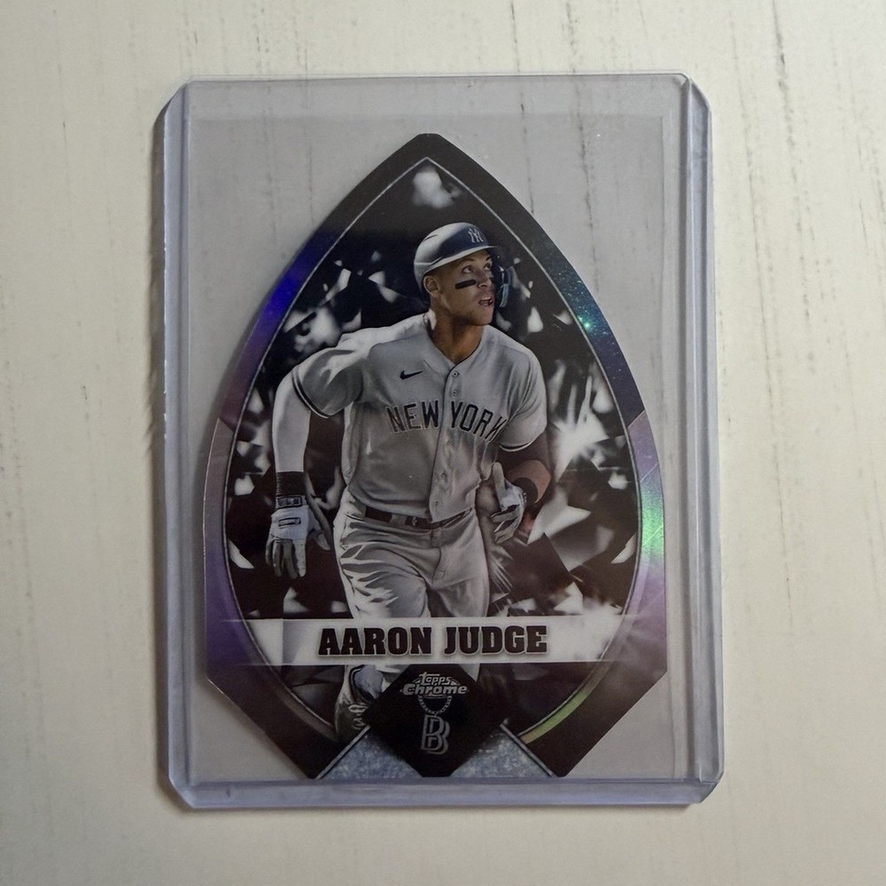 Topps 2022 Chrome Ben Baller Ben's Diamond Die-Cuts Aaron Judge #BBDC-6 Yankees