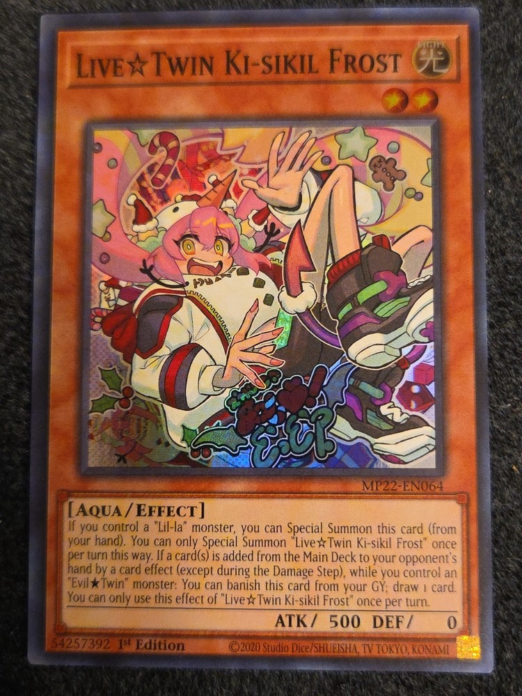 Live Twin Ki-sikil Frost MP22-EN064 Pharaohs Gods Tin 1st Ed 2022