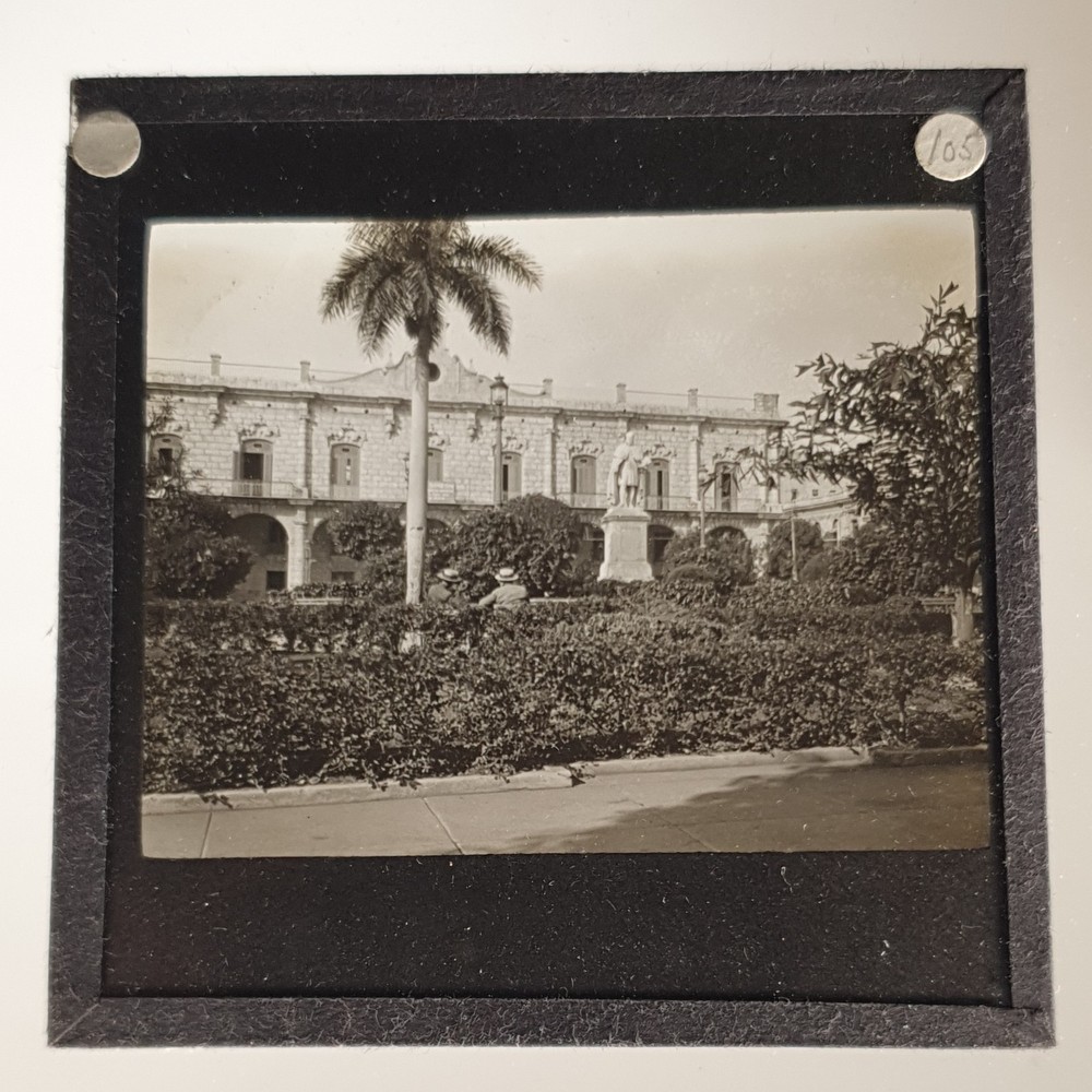 Glass Magic Lantern  Slide Collectable Rare Unique