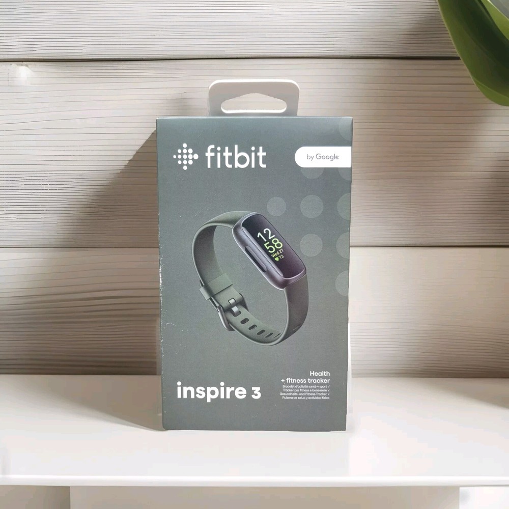 Fitbit Inspire 3 Health & Fitness Tracker Midnight Zen FREE SHIPPING