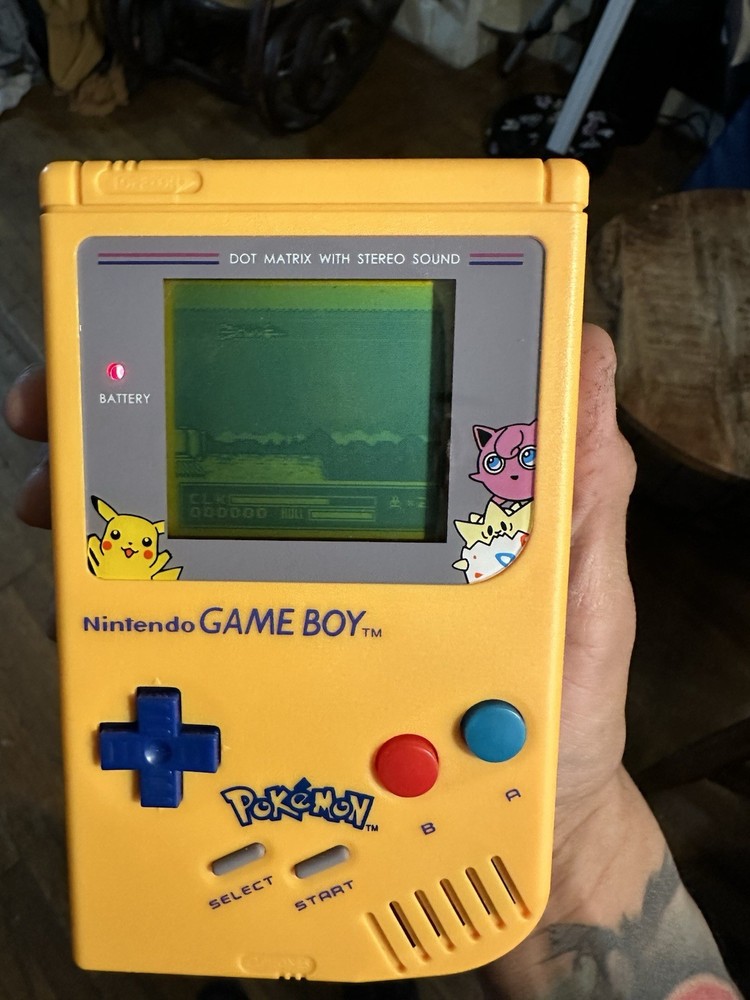 Gameboy DMG With Pokemon Shell