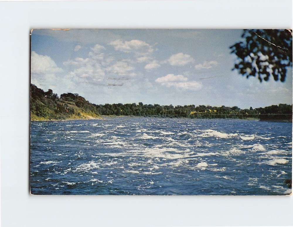Postcard Billion Dollar St. Lawrence River Seaway Power Project