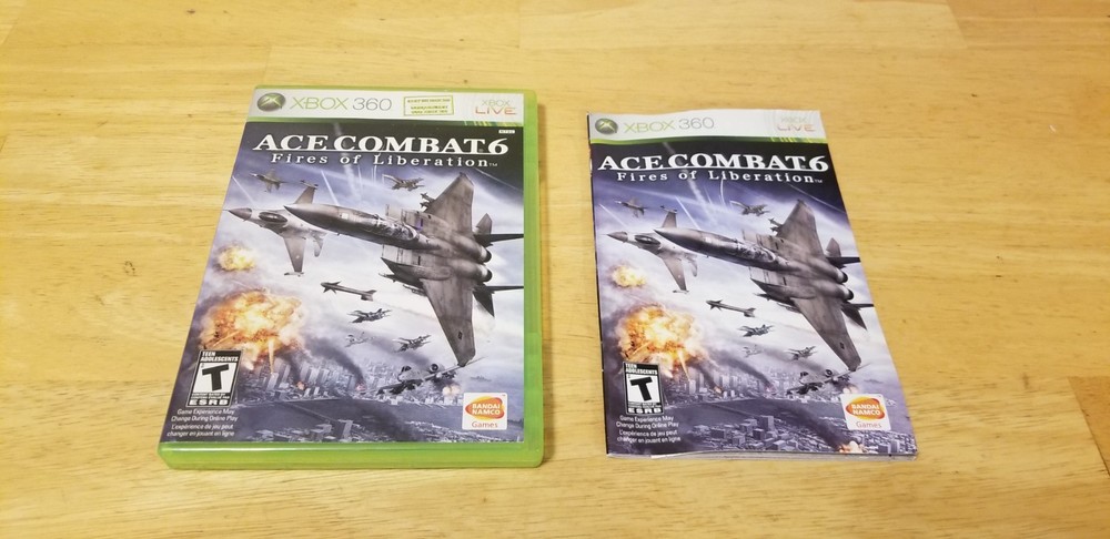 Ace Combat 6: Fires of Liberation (Microsoft Xbox 360, 2007) CIB  Tested-image