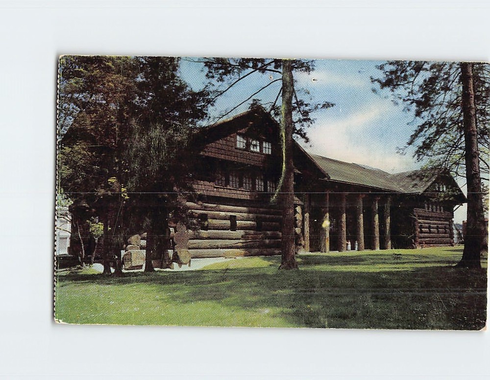 Postcard Forestry Building Portland Oregon USA