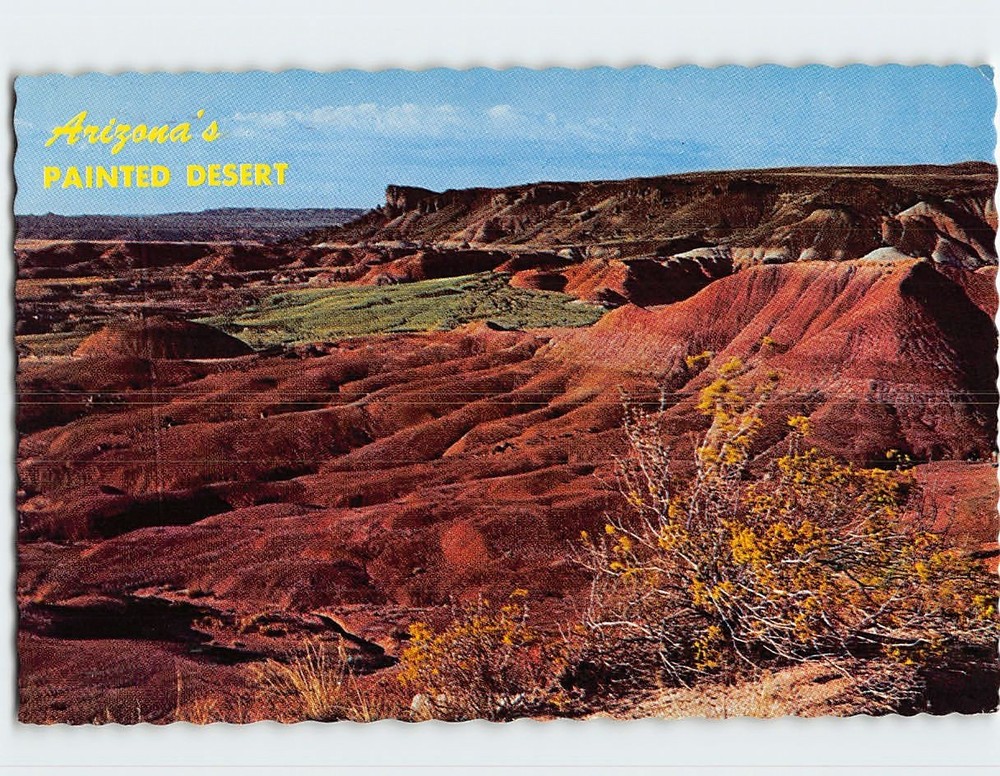 Postcard Painted Desert Arizona USA