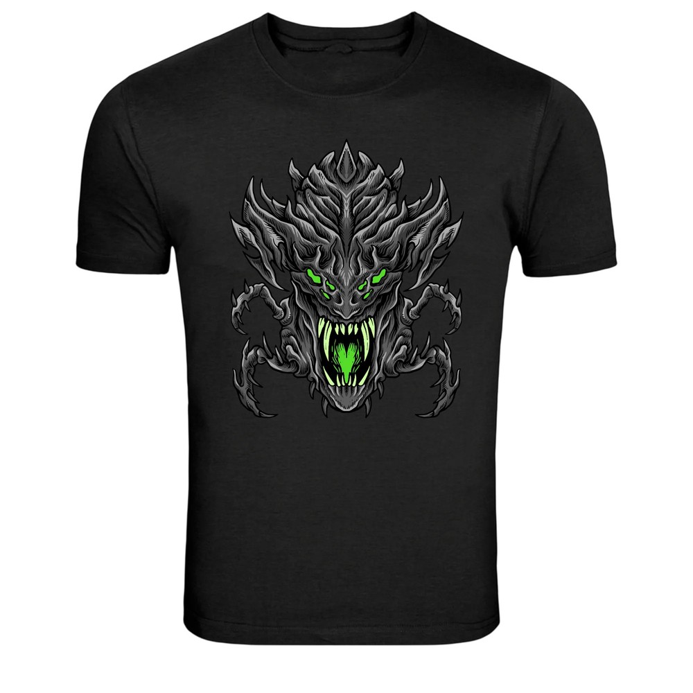 Pink Dragon Head Fantasy Beast Graphic T-Shirt