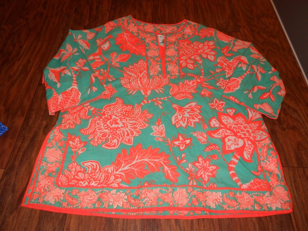 Gretchen Scott womens shirt top size XL extra large MINT cond blouse