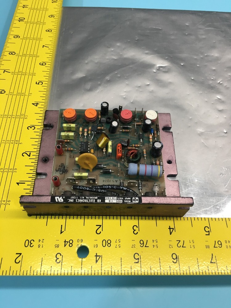 KB ELECTRONICS KBIC-118 SEMITOOL KBIC-L 5074 DC MOTOR SPEED CONTROL, 123674