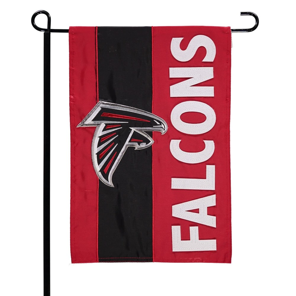 Atlanta Falcons Embroidered Double-Sided Garden Flag Banner