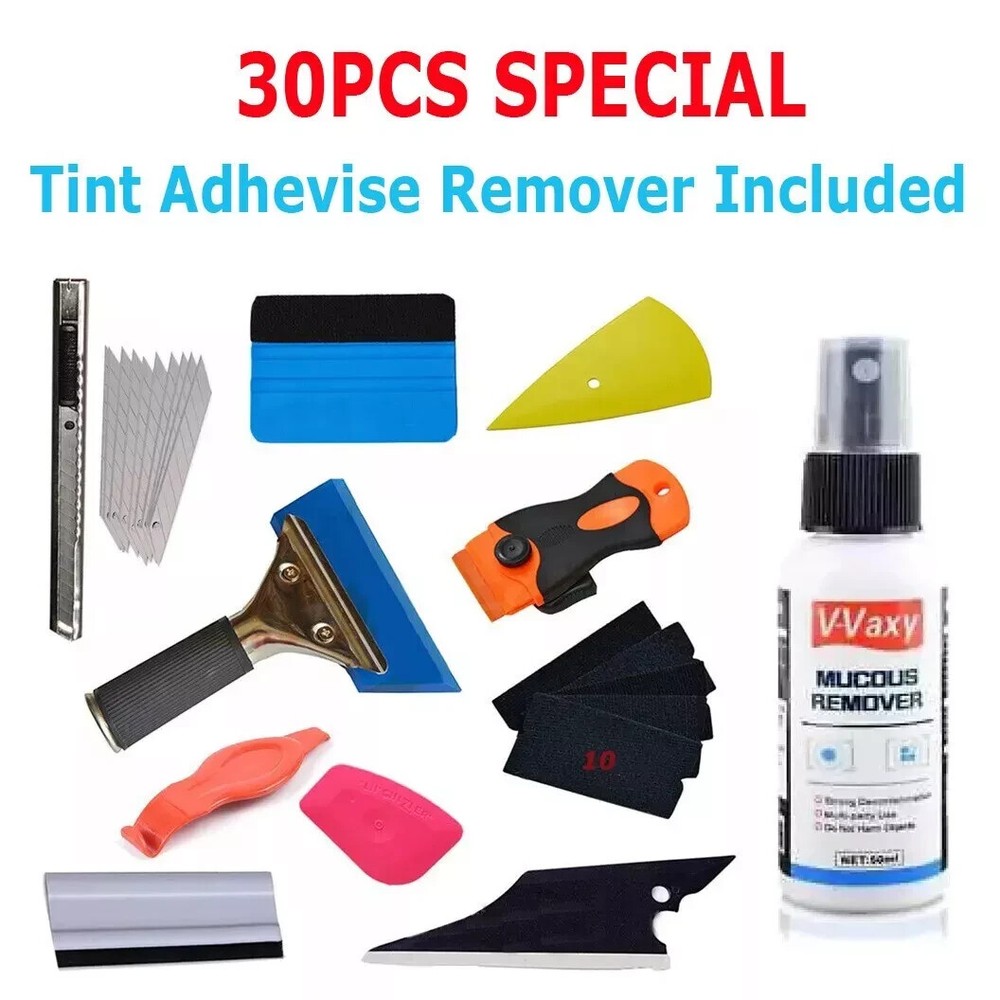 30PCS Window Tint Tools Kit Car Auto Film Tinting Scraper squeegee Installation