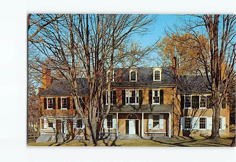 Postcard Rear view of Wheatland Lancaster Pennsylvania USA