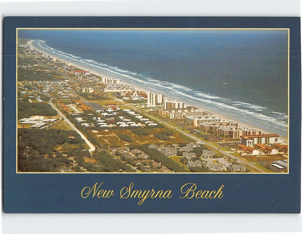 Postcard New Smyrna Beach Florida USA