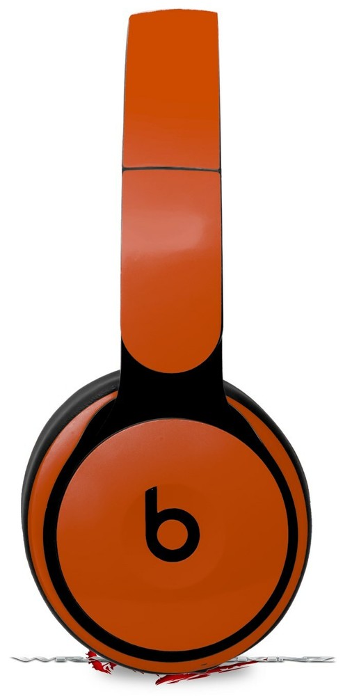 Skin for Beats Solo Pro Solids Collection Burnt Orange BEATS NOT INCLUDED