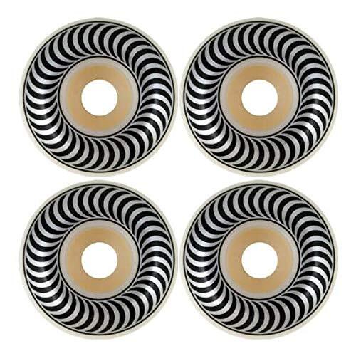 Spitfire Wheels Classics White/Black Skateboard Wheels - 54mm 99a (Set of 4)