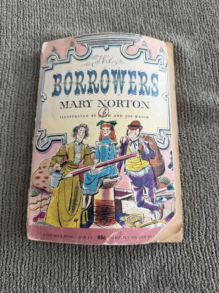 Vintage 1981 The Borrowers (A Voyager/HBJ book) Paperback By Mary Norton