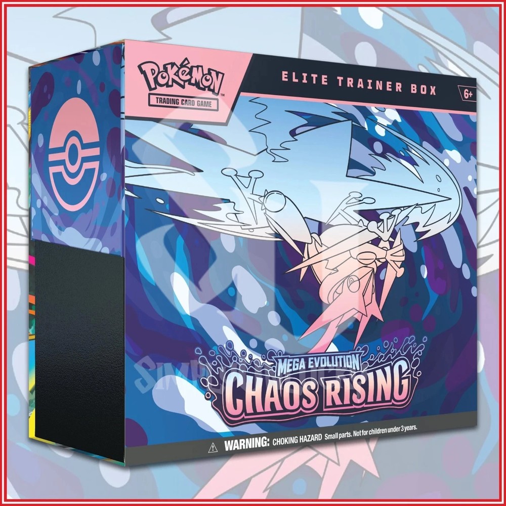 Pokemon TCG: Mega Evolution Chaos Rising Elite Trainer Box ETB ME04