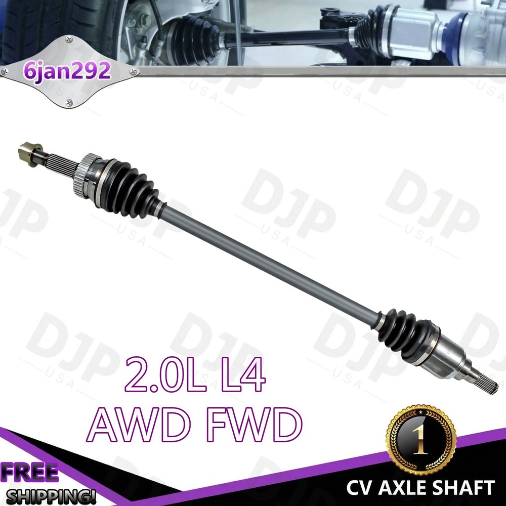 Rear Driver or Passenger CV Axle Shaft for 17-20 Nissan Qashqai 2.0L L4 AWD FWD