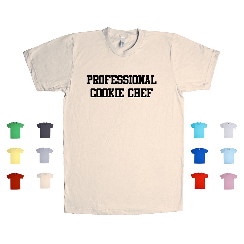 Professional Cookie Chef Baking Catering Job Unisex T-Shirt  