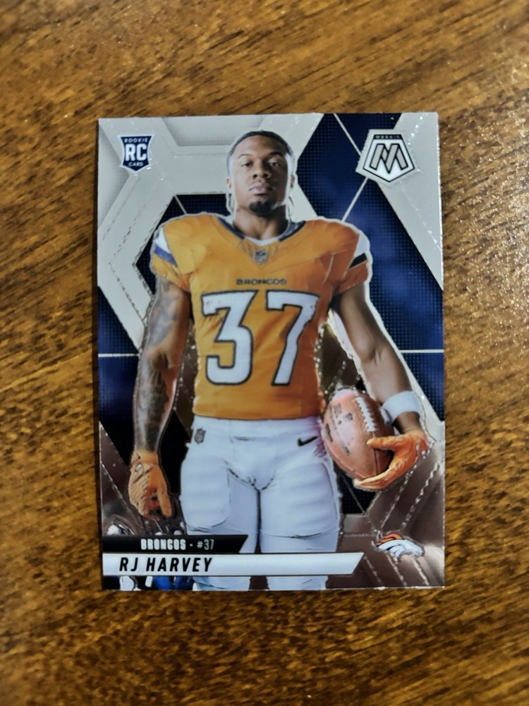 ✨2025 Panini Mosaic RJ Harvey Rookie Variation RC #284 Broncos