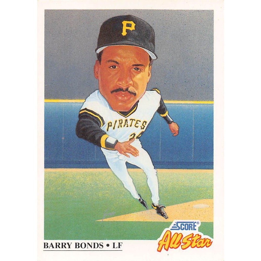1991 Score #668 Barry Bonds