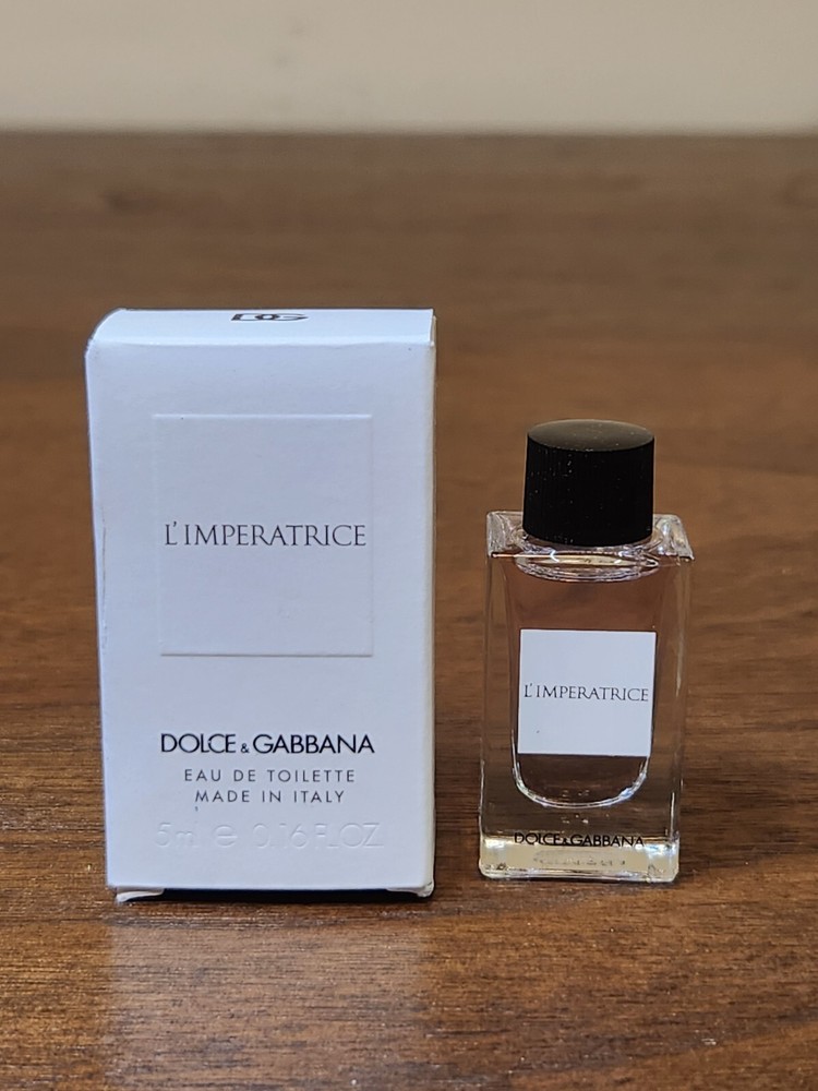 NIB Dolce & Gabbana L’IMPERATRICE  Eau de Toilette EDT Travel Size .16 oz/5 ml