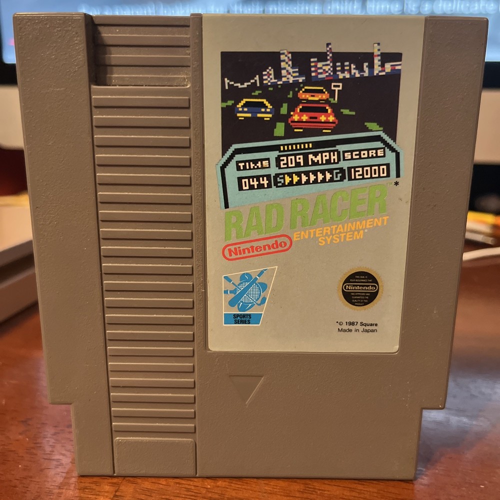 Rad Racer (Nintendo Entertainment System, 1987)