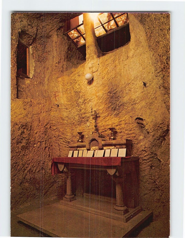 Postcard Dungeon Church of Saint Peter in Gallicantu Jerusalem Israel