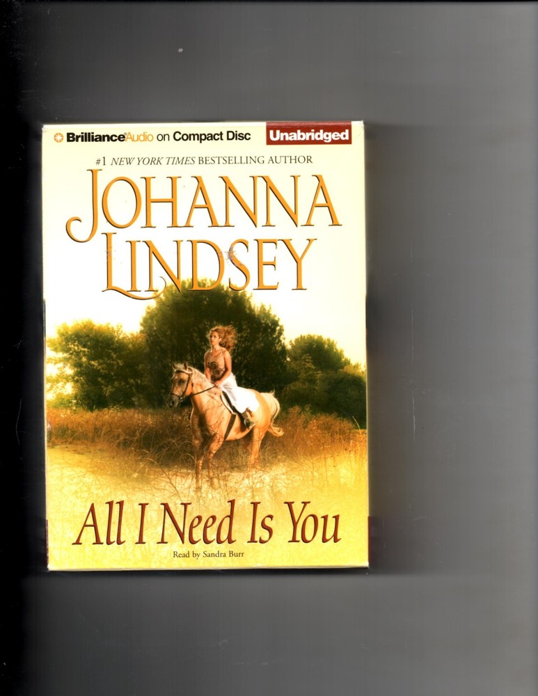 All I Need Is You by Johanna Lindsey (2009, Compact Disc)
