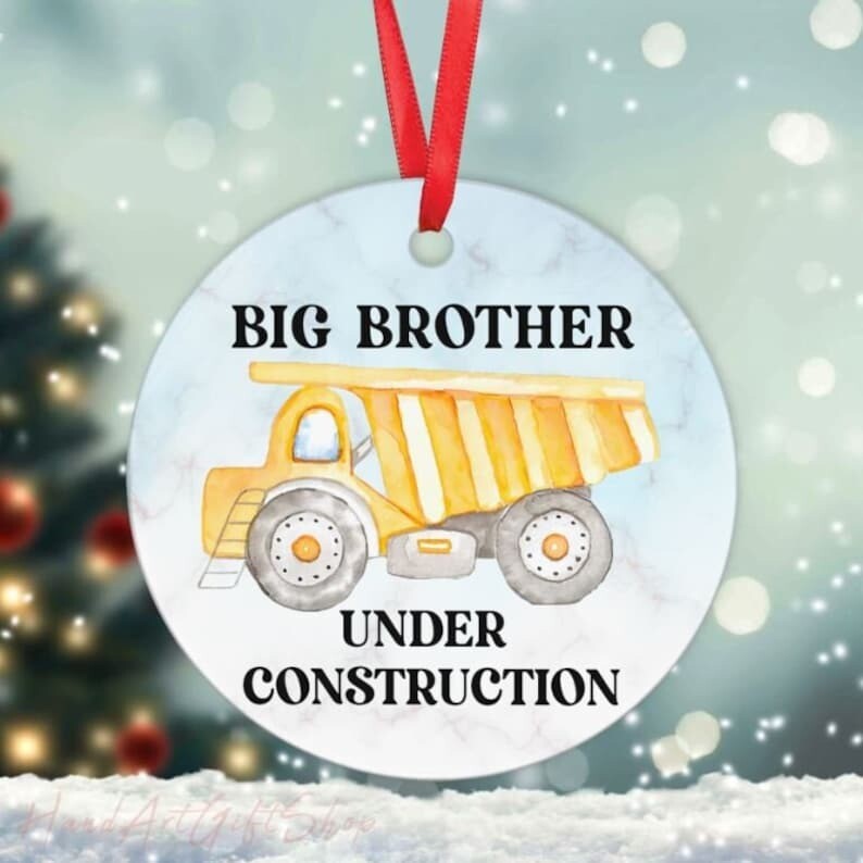 Promoted To Big Brother Ornament, Big Brother Ceramic Ornament 2023, Announce...