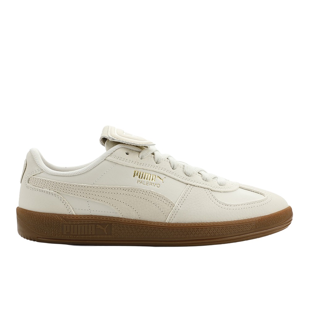 PUMA Palermo Premium Lace Up  Mens White Sneakers Casual Shoes 40174401