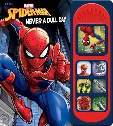 Marvel Spider-man - Never a Dull - Board book, by PI Kids; Editors - Very Good x