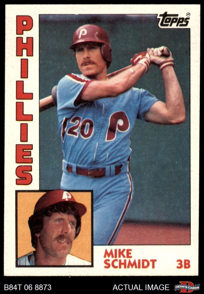 1984 Topps #700 Mike Schmidt Phillies HOF 8 - NM/MT