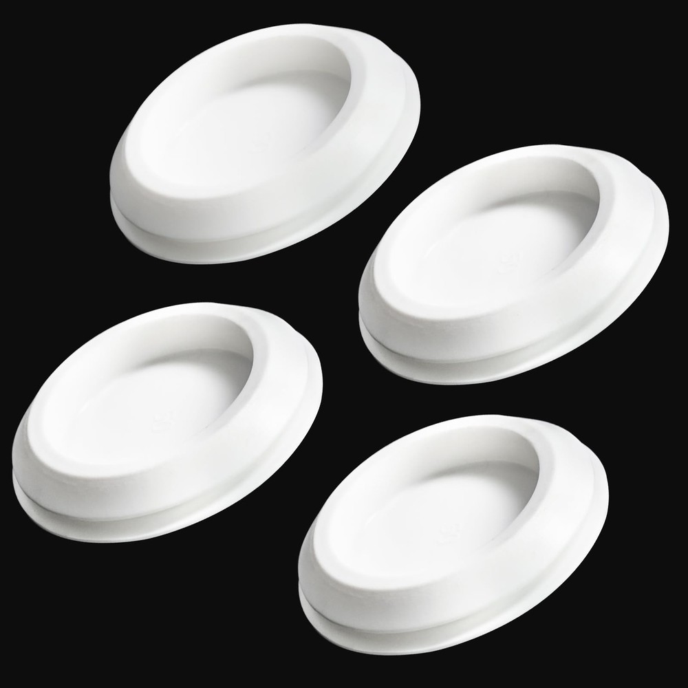 EASYEAH 4PCS Rubber Plugs for Round Holes - 2